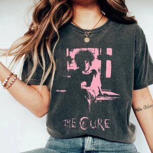 Vintage The Cure Band T=Shirt Robert Smith Graphic Tee